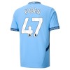 Camiseta de fútbol Manchester City Foden 47 1ª equipación 2024-25